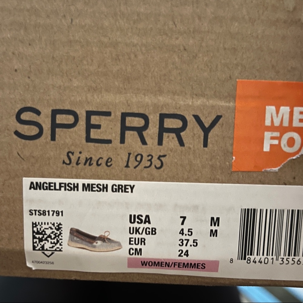 Sperry Angelfish Mesh Grey Memory Foam - image 6